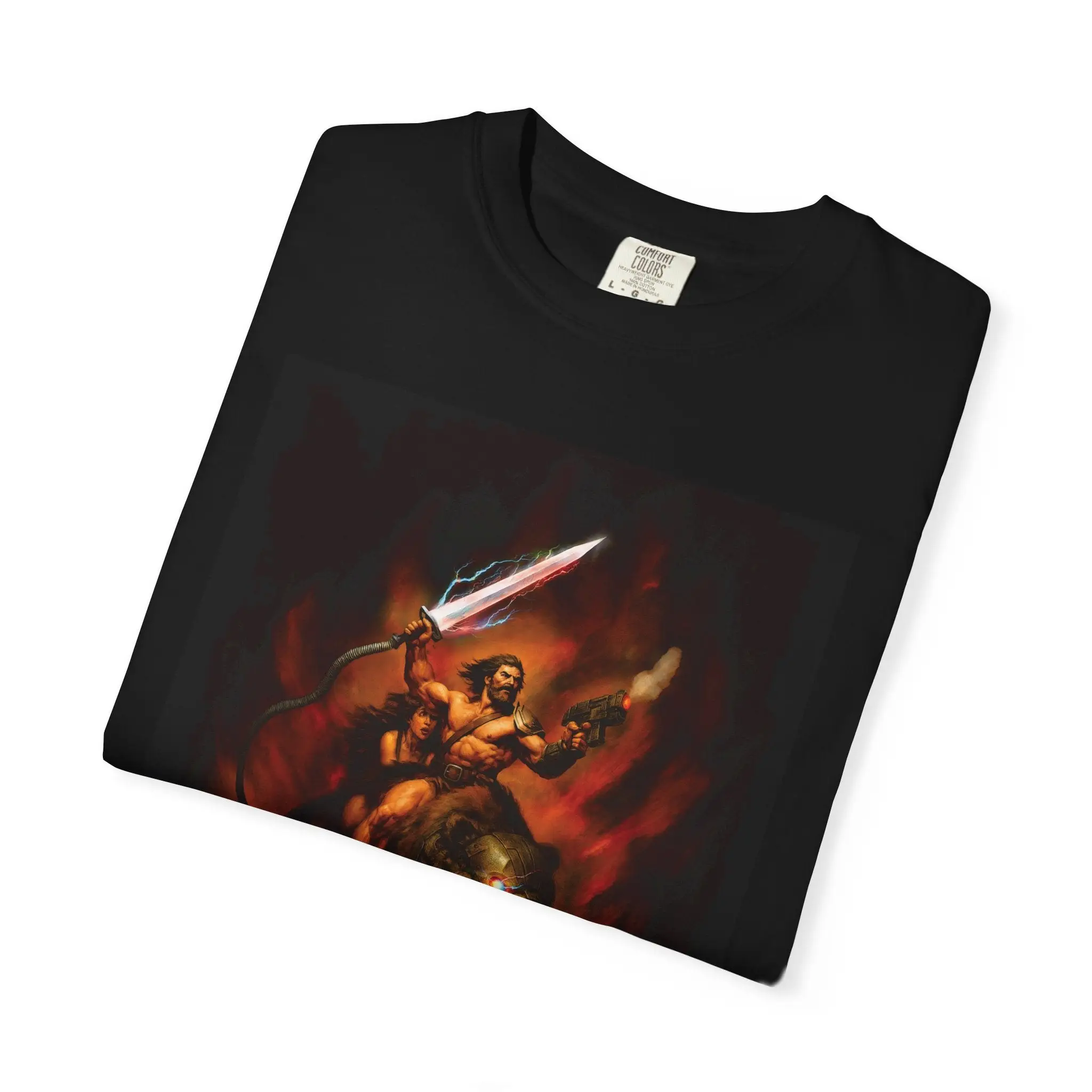 BarBEARian Graphic Tee - Image 3