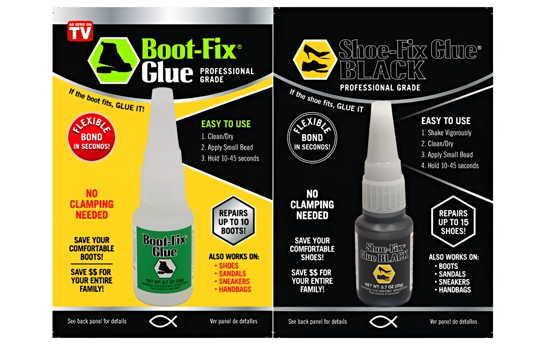 Boot-Fix & Shoe-Fix Glue (2-pack) - Image 5