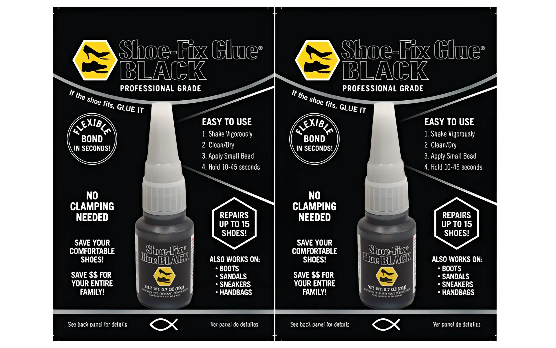Boot-Fix & Shoe-Fix Glue (2-pack) - Image 8