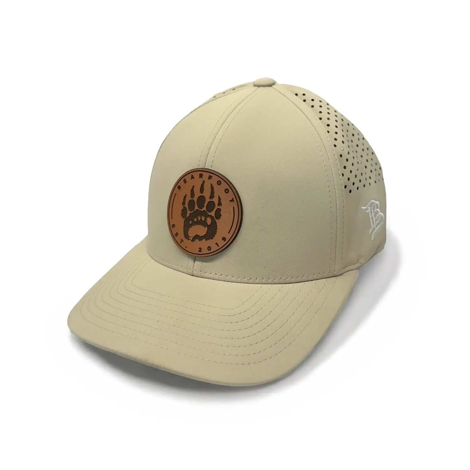 Leather-Patch Performance Cap