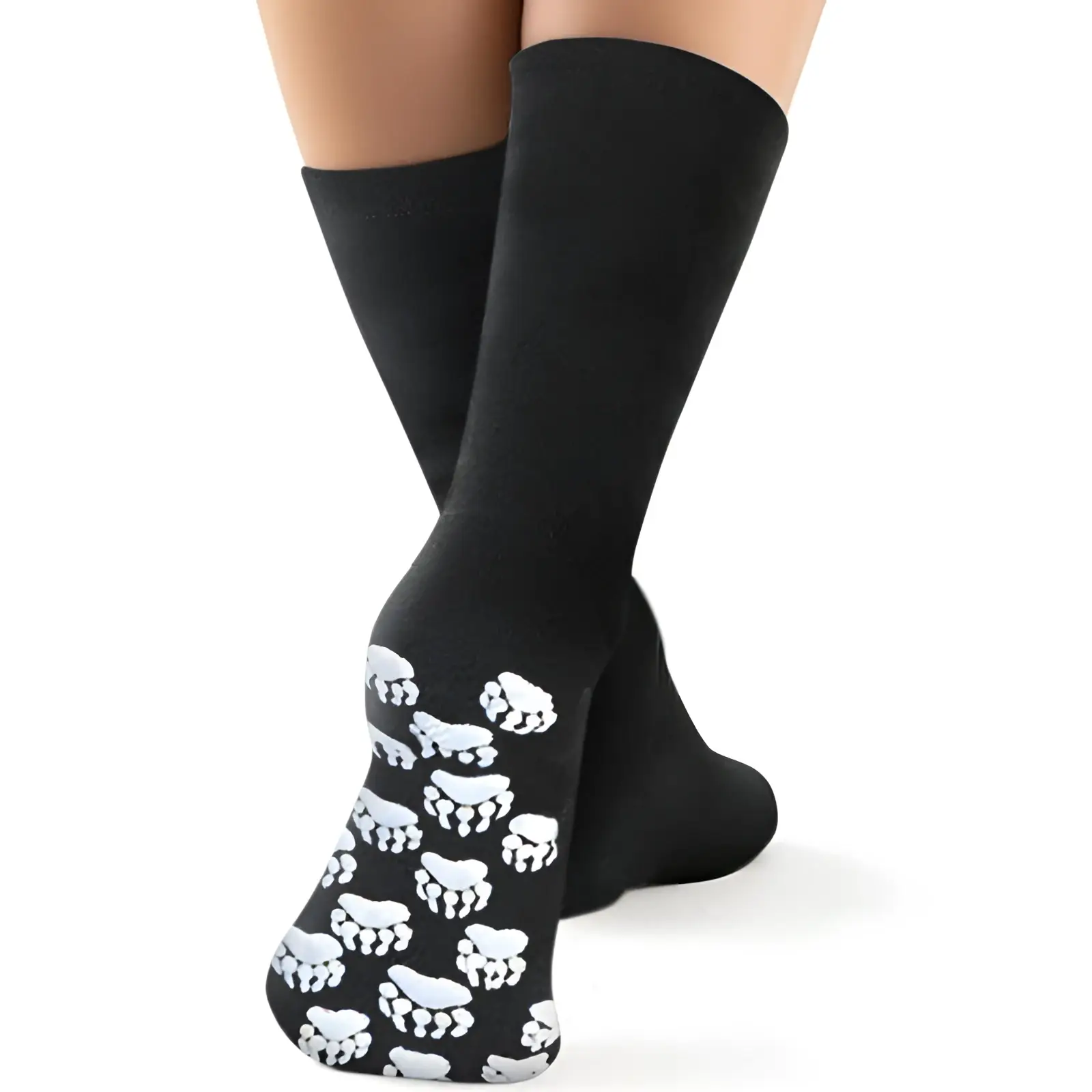 Polar Feet Fleece Socks - Black - Image 5